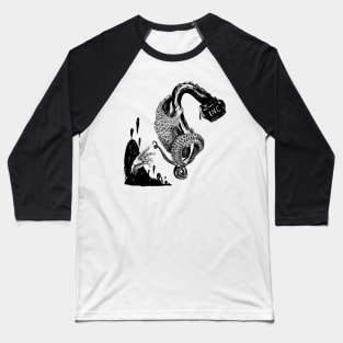 pangolin and tentacles Baseball T-Shirt